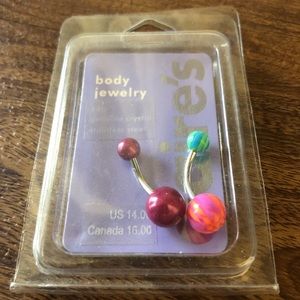 New Claire’s 2-pack 14g Belly Button Rings